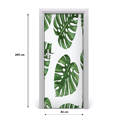 Dörrklistermärke Monstera