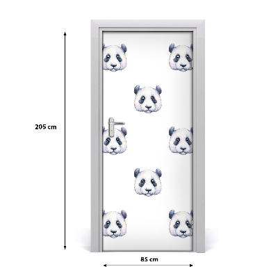 Dörrklistermärke Pandas