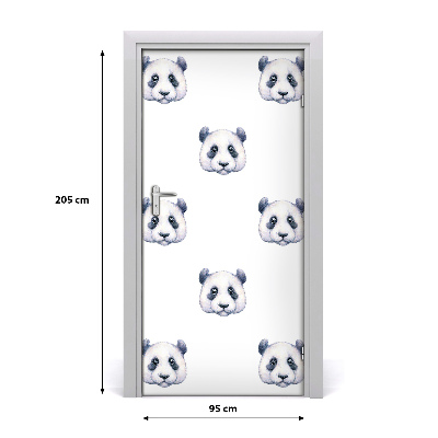 Dörrklistermärke Pandas