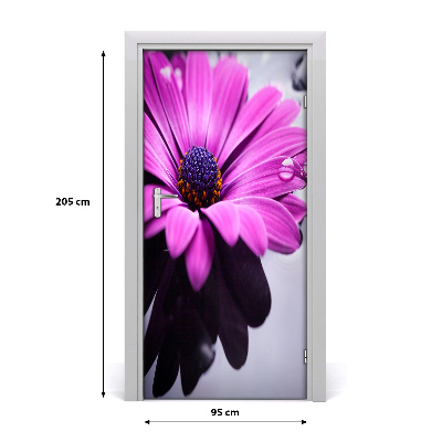 Dörrklistermärke Rosa gerbera