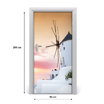 Dörrklistermärke Santorini Grekland
