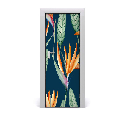 Dörrklistermärke Strelitzia kunglig
