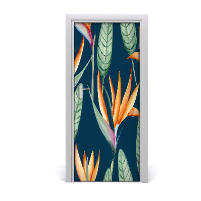 Dörrklistermärke Strelitzia kunglig