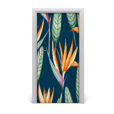 Dörrklistermärke Strelitzia kunglig