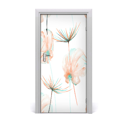 Dörrklistermärke Fältblommor