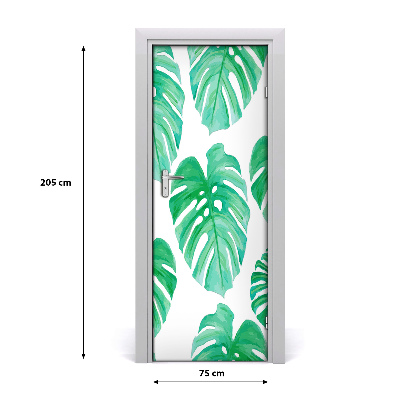 Dörrklistermärke Monstera