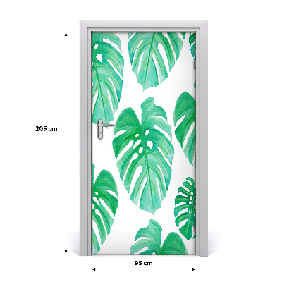 Dörrklistermärke Monstera