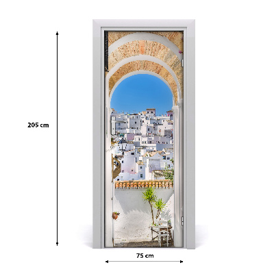 Dörrtapet Andalusien Spanien