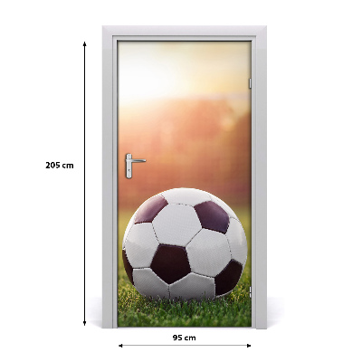 Dörrklistermärke Fotboll