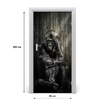 Dörrtapet Gorilla