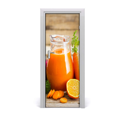 Självhäftande dörrklistermärke Fruktjuice