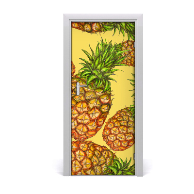 Dörrklistermärke Ananas