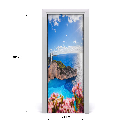 Dörrtapet Zakynthos Grekland