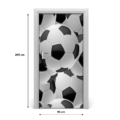 Dörrklistermärke Fotboll