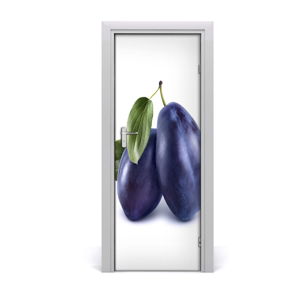 Fototapet dörr Plommon