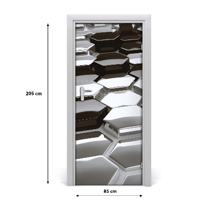 Dörrklistermärke 3D abstraktion