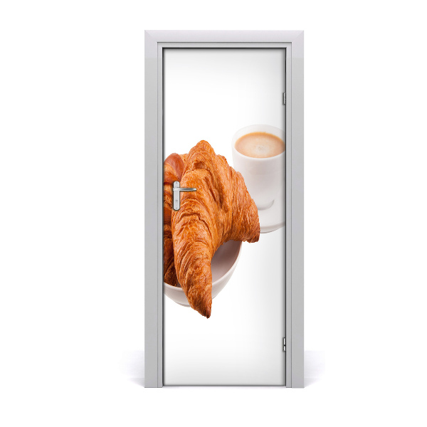 Självhäftande dörrklistermärke Frukost