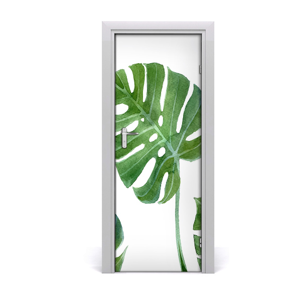 Dörrklistermärke Monstera