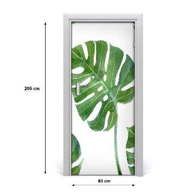 Dörrklistermärke Monstera