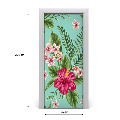 Dörrtapet Hawaiianska blommor