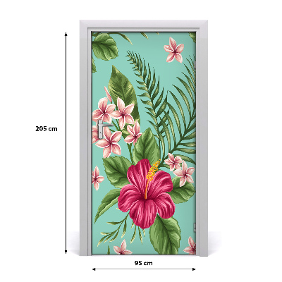 Dörrtapet Hawaiianska blommor