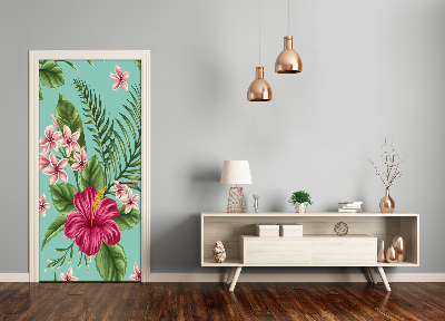 Dörrtapet Hawaiianska blommor