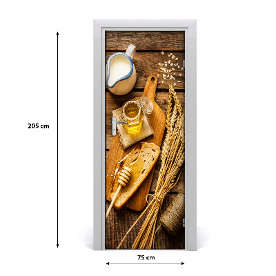 Dörrklistermärke Frukost
