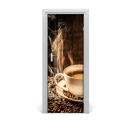 Dörrklistermärke Aromatiskt kaffe