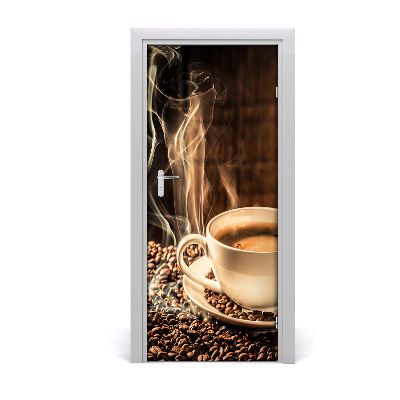 Dörrklistermärke Aromatiskt kaffe