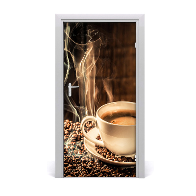Dörrklistermärke Aromatiskt kaffe