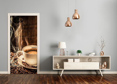 Dörrklistermärke Aromatiskt kaffe