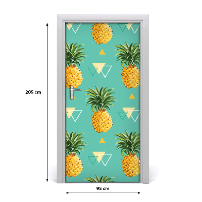 Dörrklistermärke Ananas