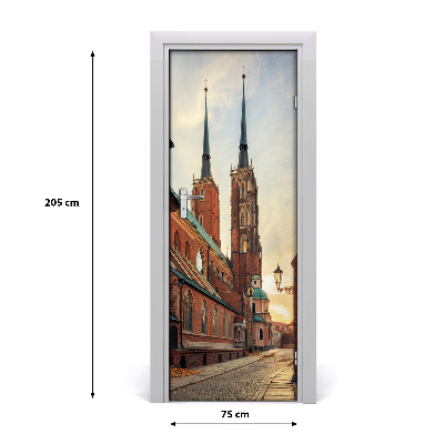 Dörrklistermärke Wrocław Polen