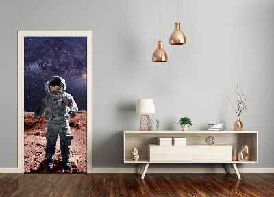 Fototapet på dörr Astronaut