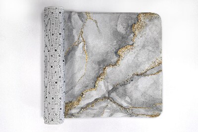 Badmatta Grå marmor