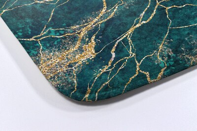 Badmatta Grön marmor