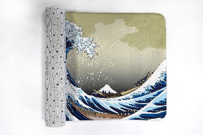 Matta till badrum Kanagawa Big Wave