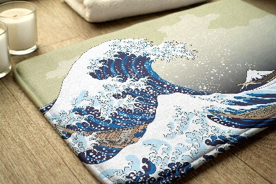 Matta till badrum Kanagawa Big Wave