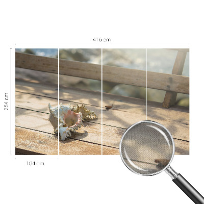 Självhäftande fototapet Avkopplande scen