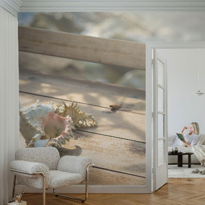 Självhäftande fototapet med ett avkopplande motiv