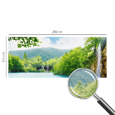 Fototapet barn Naturligt vattenfall