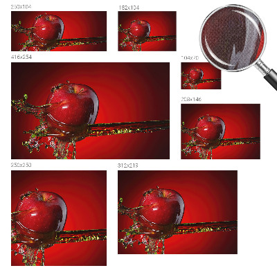 Fototapet barnrum Saftig energi