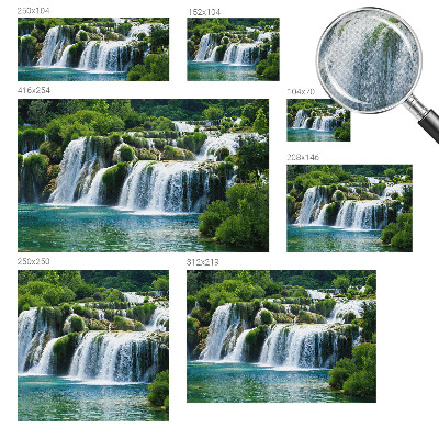 Självhäftande fotovägg Naturlig harmoni