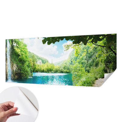 Självhäftande fototapet Naturlig oas