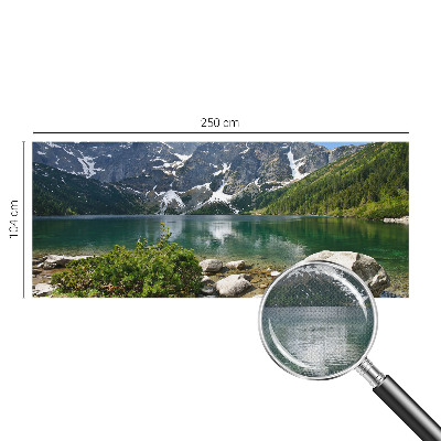 3D fototapet med motiv av Bergsjö