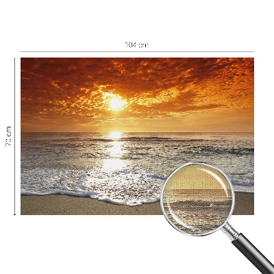 Fototapet barnrum Havsvågor