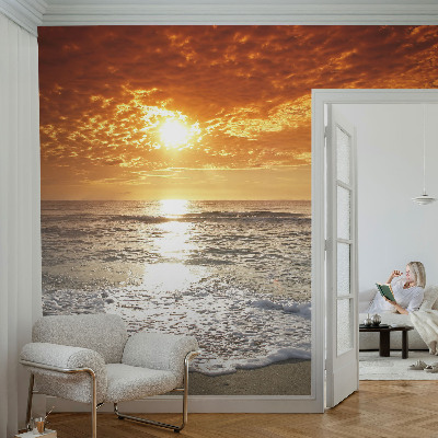 Fototapet barnrum Havsvågor