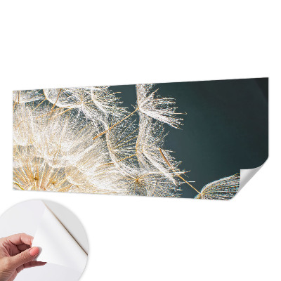 Fototapet barn med motiv av en maskros som symboliserar lätthet