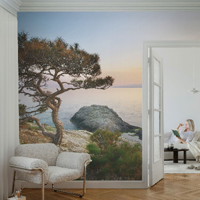 Peel and stick fototapet med motiv av en fridfull natur