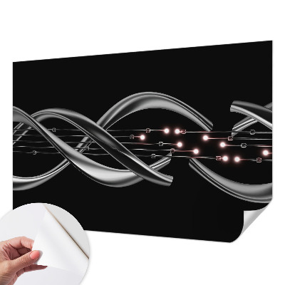 Självhäftande fototapet Flätat mönster